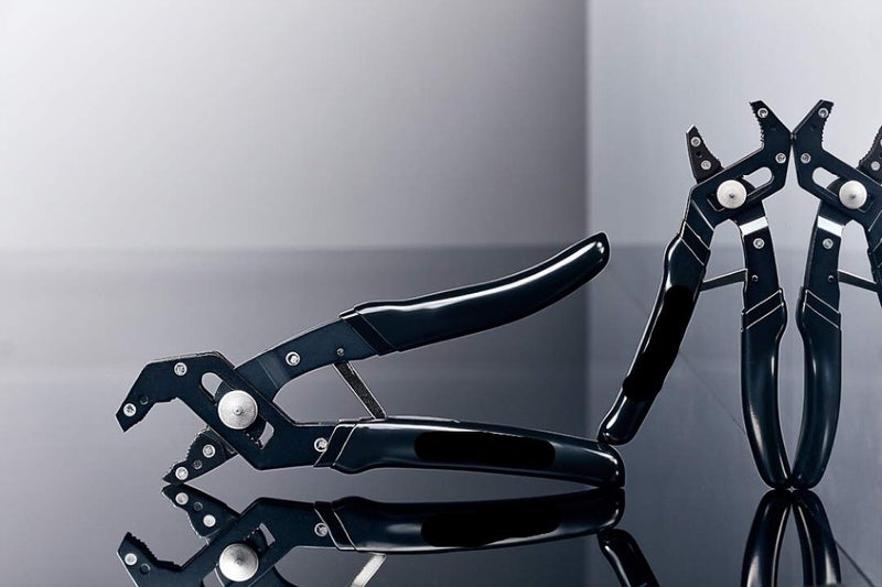 Glitter Sun Robo-Style, V-Notch Self Adjusting Pliers (10 inch) - Image 2